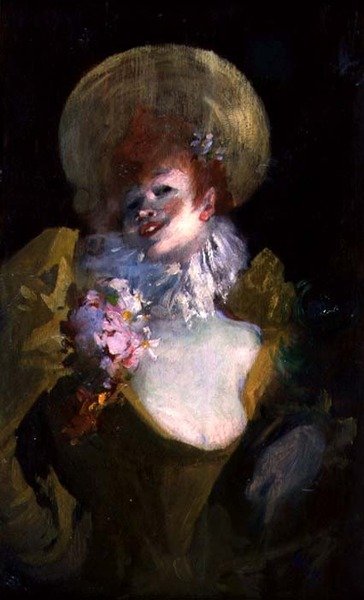 The Star, c.1895 (panelde yağlı boya) by Jules Cheret