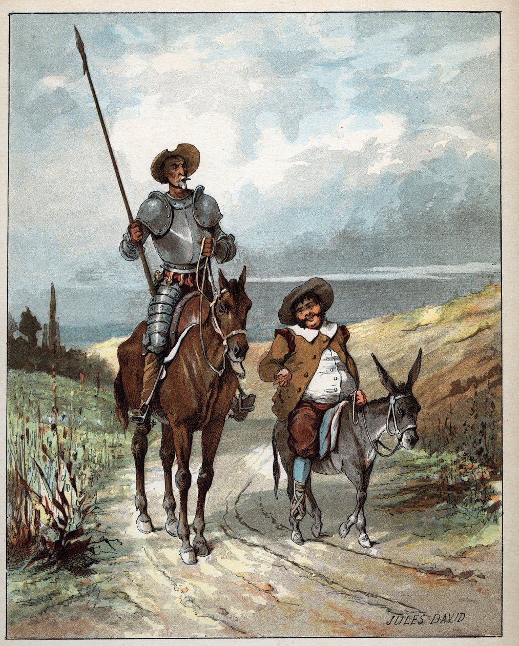 Don Kişot ve Sancho Panza - Histoire de Don Kişot