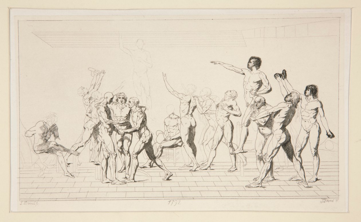 Tenis Kortu Yemini Tablosu by Jules David