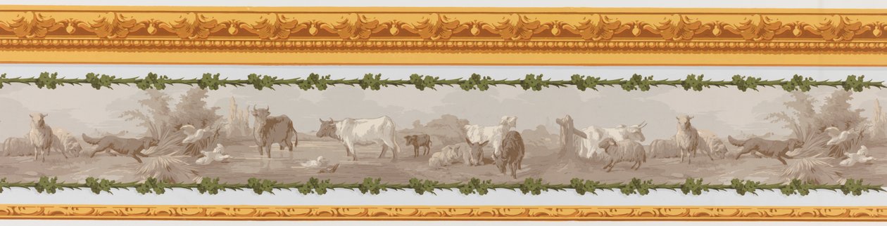 Pastoral dekor by Jules Desfossé