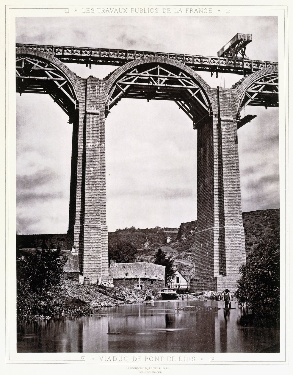 Viaduct de Pont de Buis, c.1876-1883 by Jules Duclos