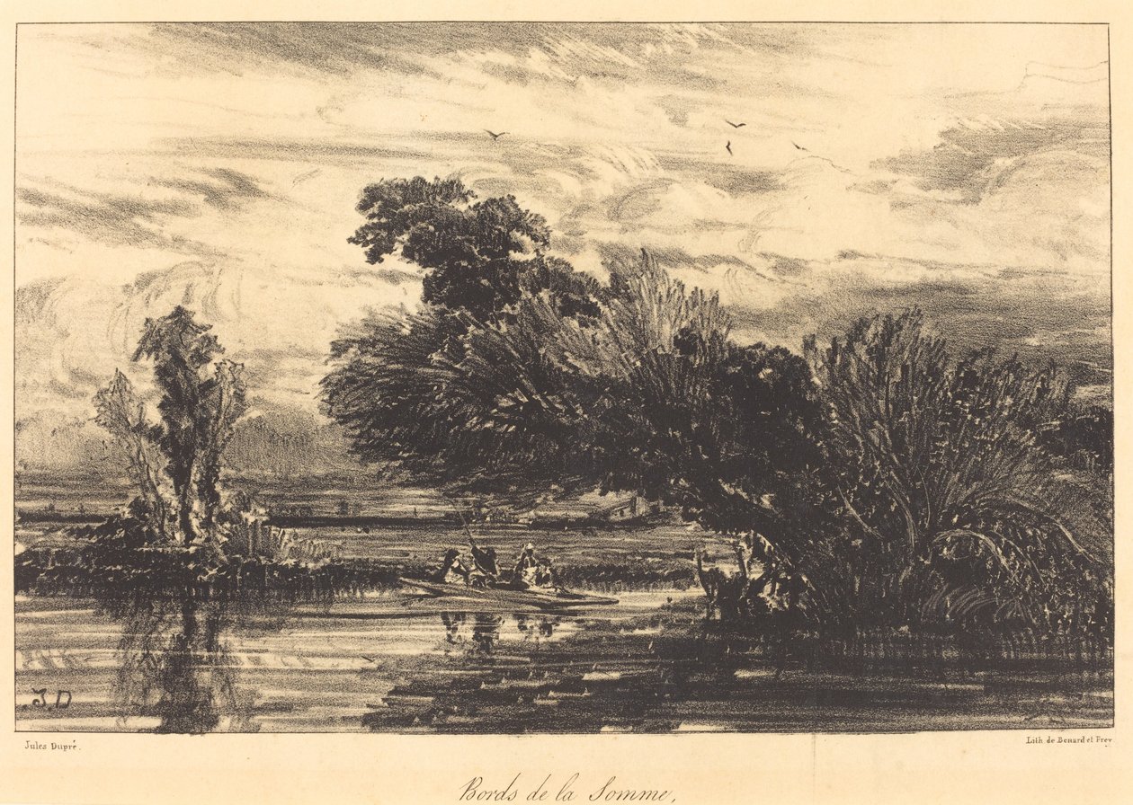 Somme Bankası by Jules Dupré