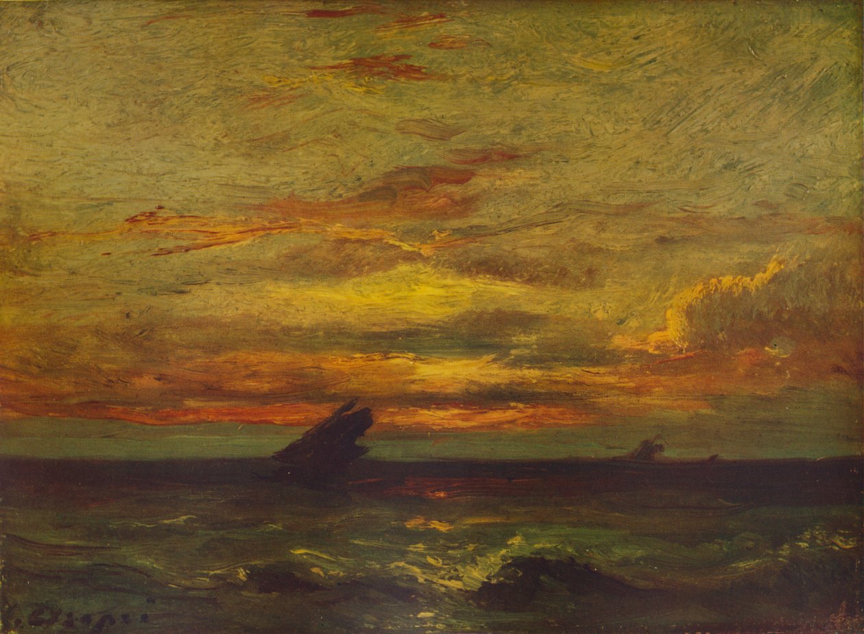 Günbatımı, c1879, 1938 by Jules Dupré