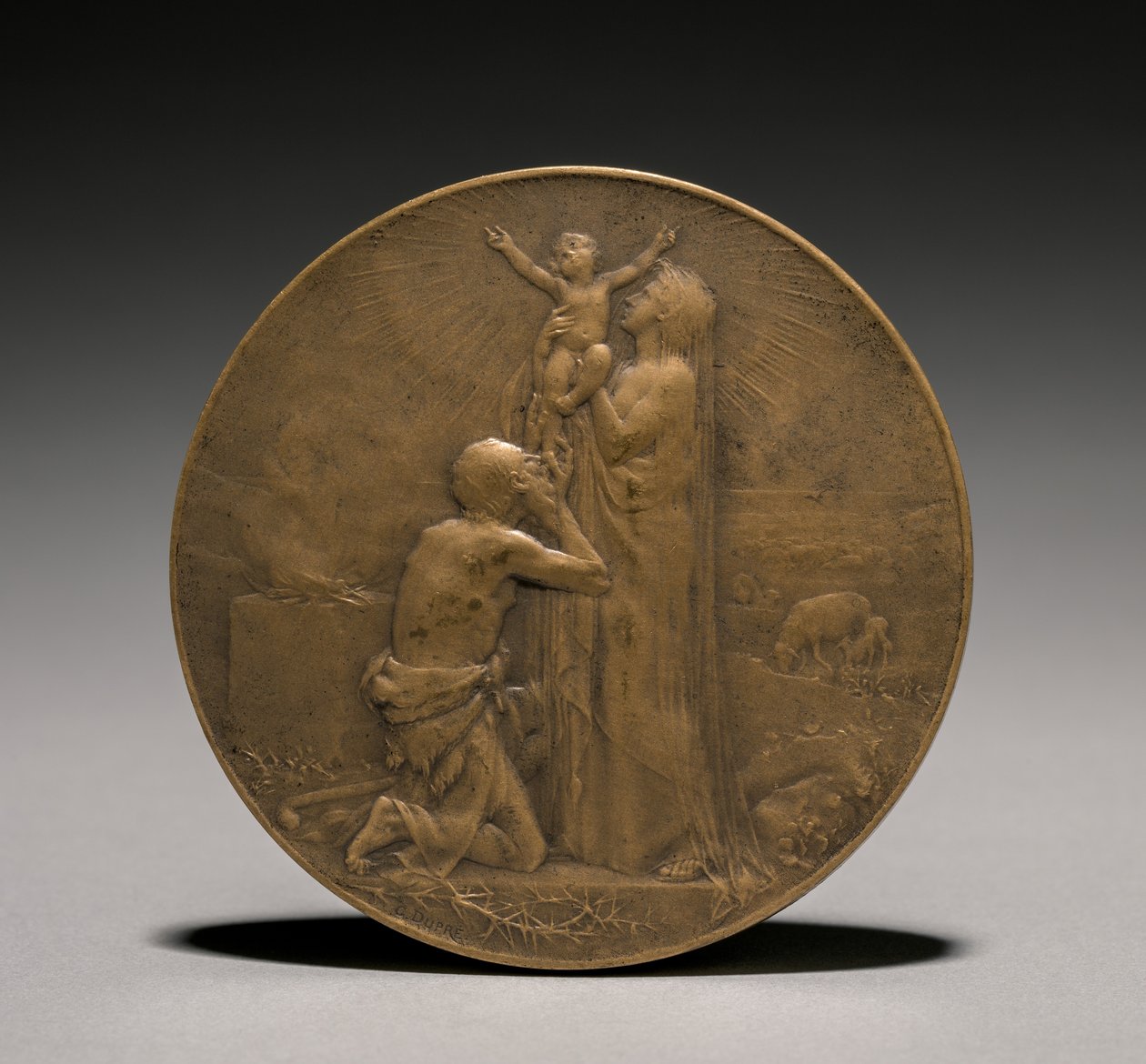 Madalya ön yüzü, 1800