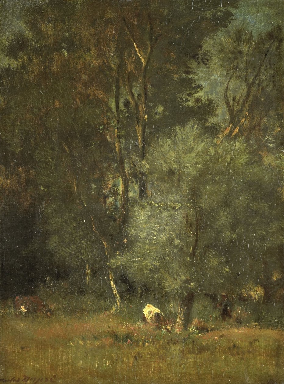 Ormanda Görüntüle by Jules Dupré