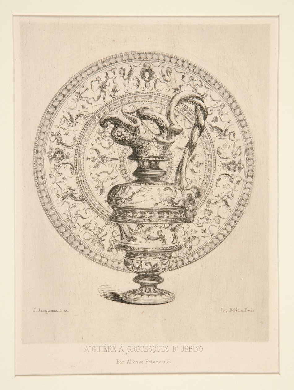 Grotesk d ile ibrik by Jules Ferdinand Jacquemart
