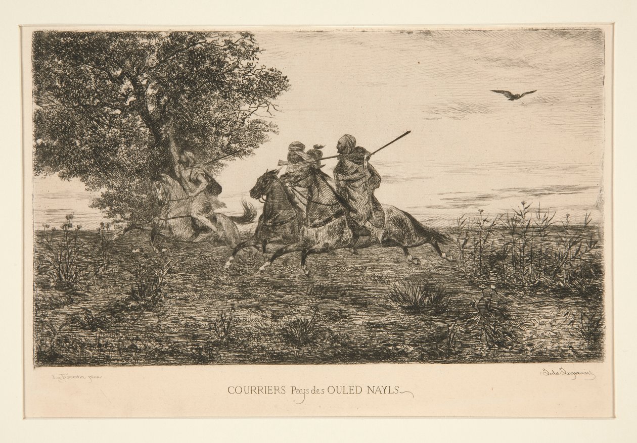 Kuryeler Ouled Nayles Ülke by Jules Ferdinand Jacquemart