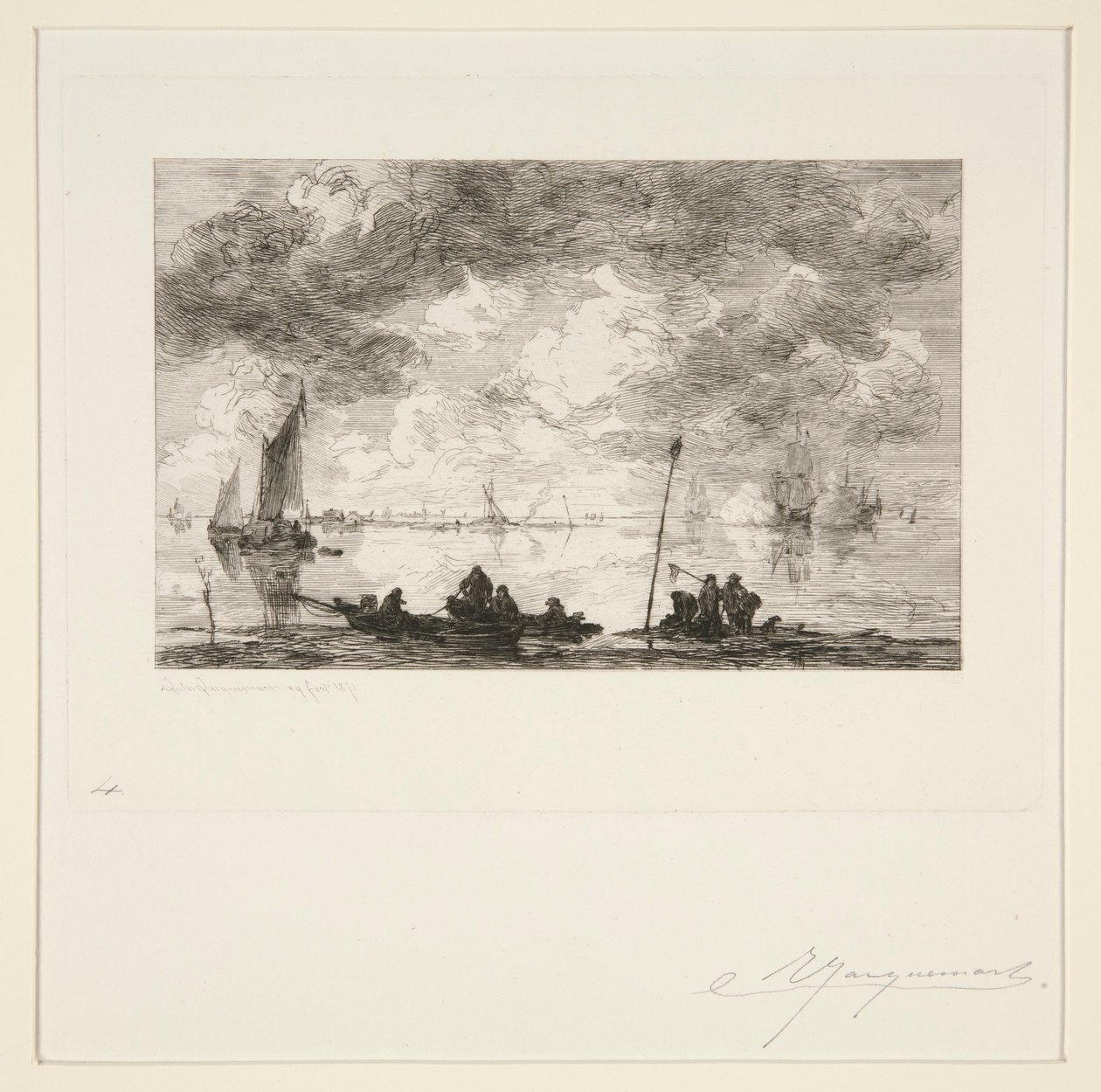 Moerdyck by Jules Ferdinand Jacquemart