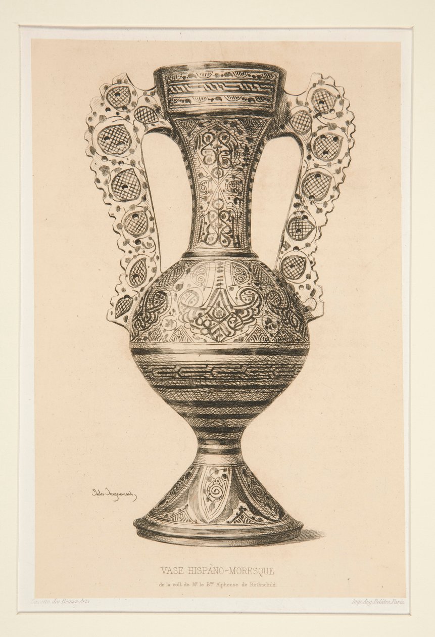 Vazo Hispano-Moresk by Jules Ferdinand Jacquemart