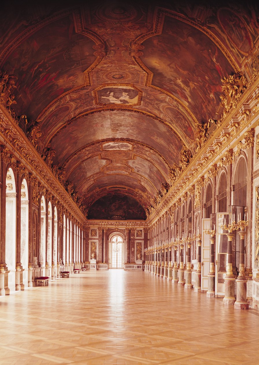 Galerie des Glaces (Aynalı Salon) 1678-84 by Jules Hardouin Mansart