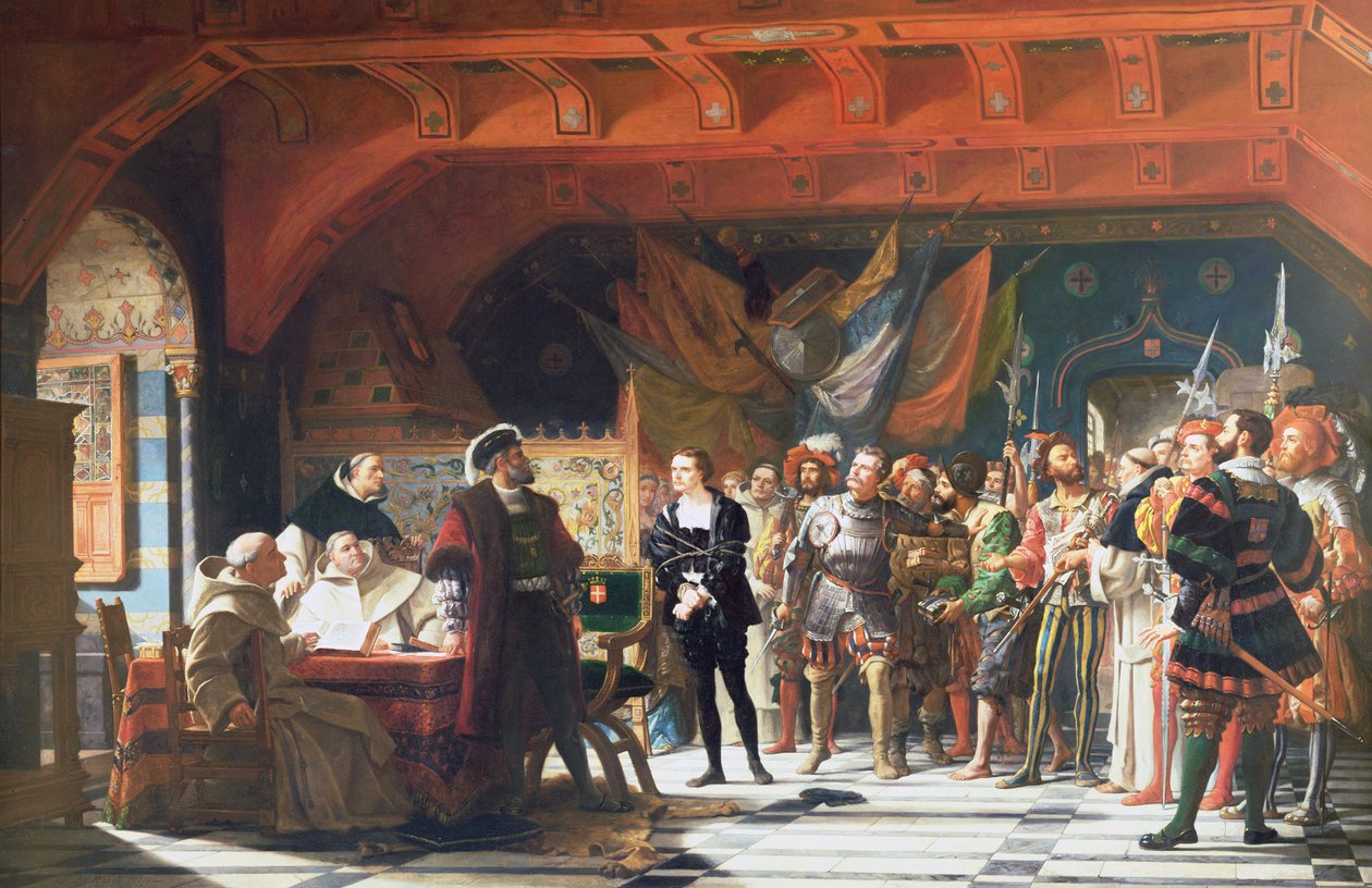 Francis de Bonnivard (1496-1570) Chillon Tutsağı, 1530