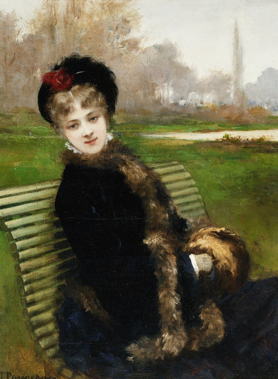 Park Bankı by Jules James Rougeron