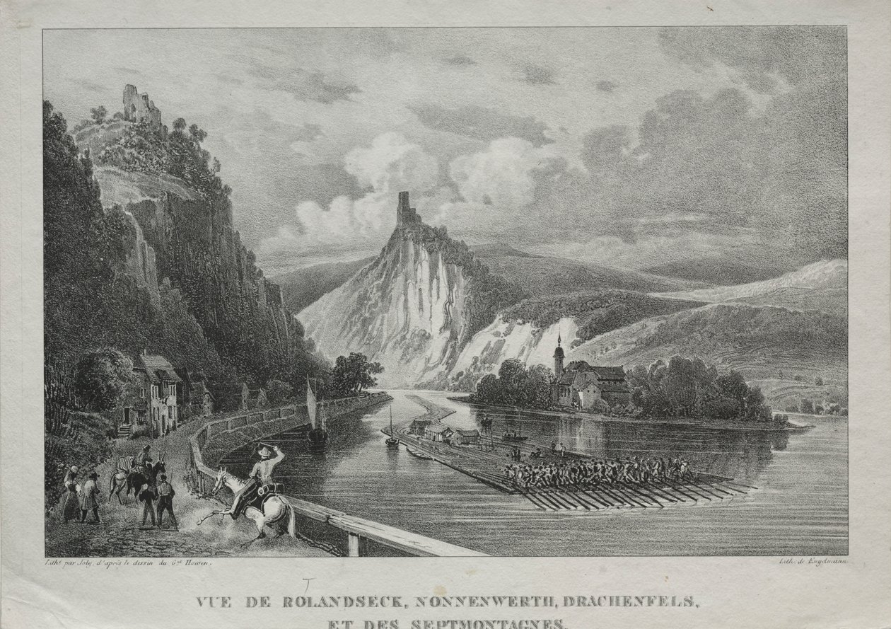 Rolandseck, Nonnenwerth, Drachenfels ve Siebenbirge