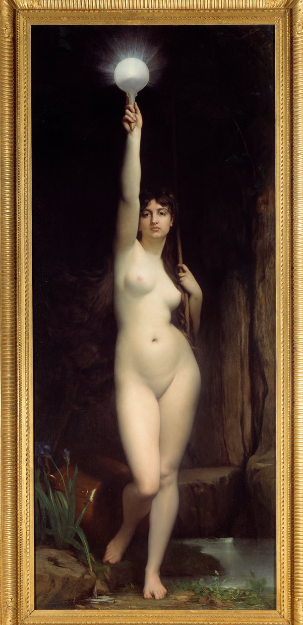 Doğrusu. Gerçeğin kişileştirilmesi. Jules Lefebvre