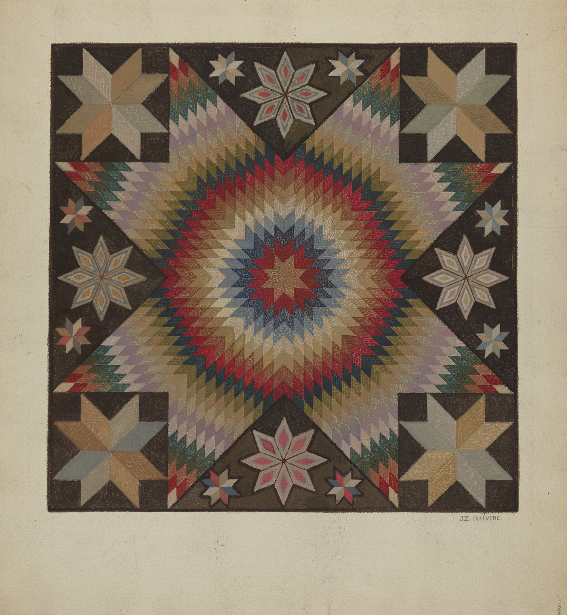 Kancalı Halı, c. 1936. by Jules Lefevere