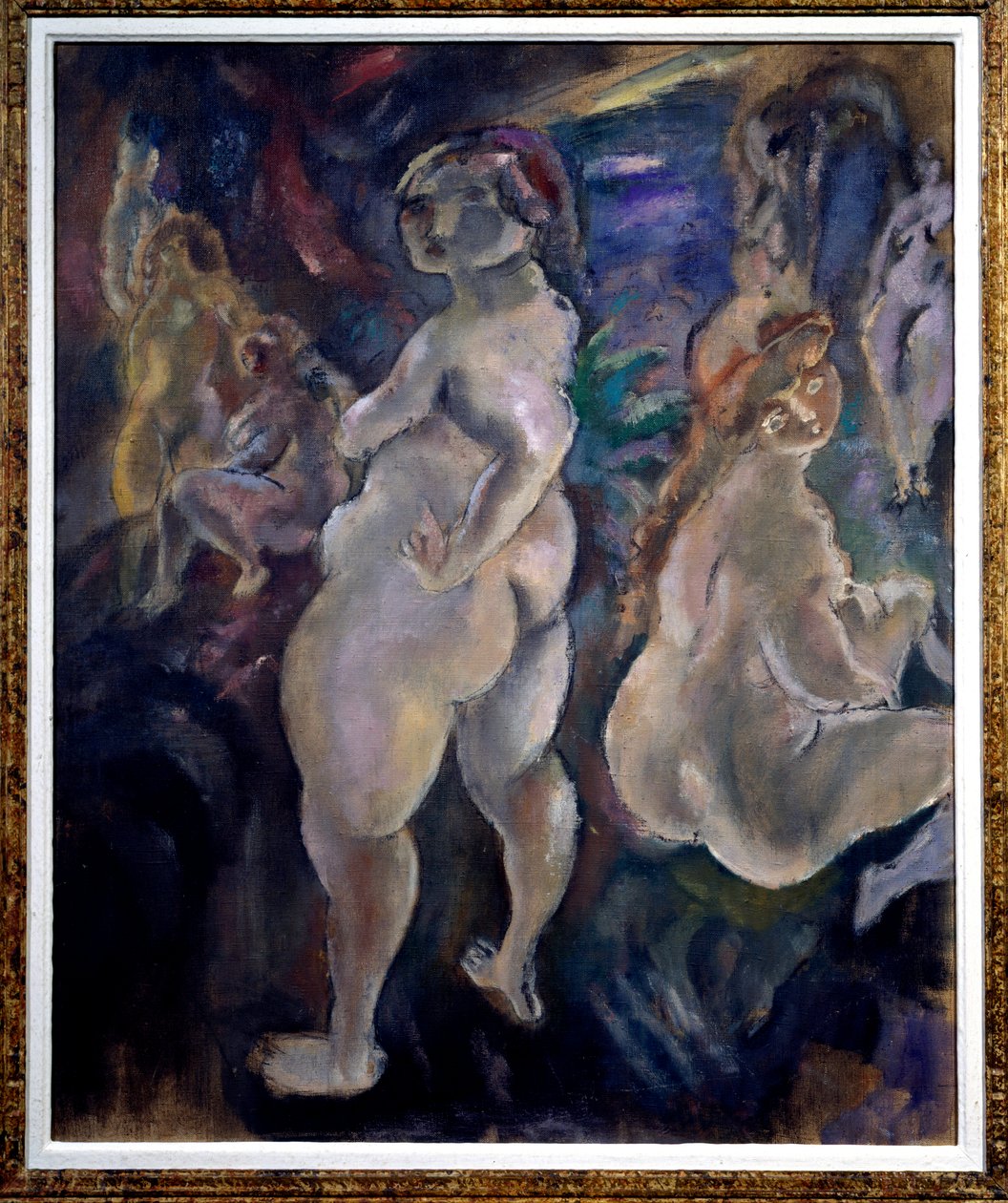 Kompozisyon Resmi Jules Pascin (1885-1930) (ec.amer.) 1923 Grenoble, Güzel Sanatlar Müzesi by Jules Pascin