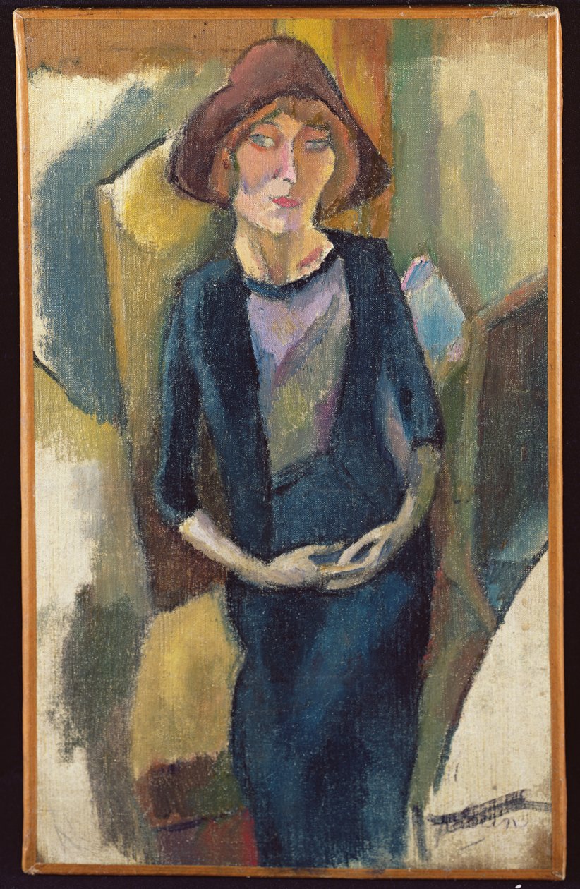 Mavili Hermine David, 1916 by Jules Pascin