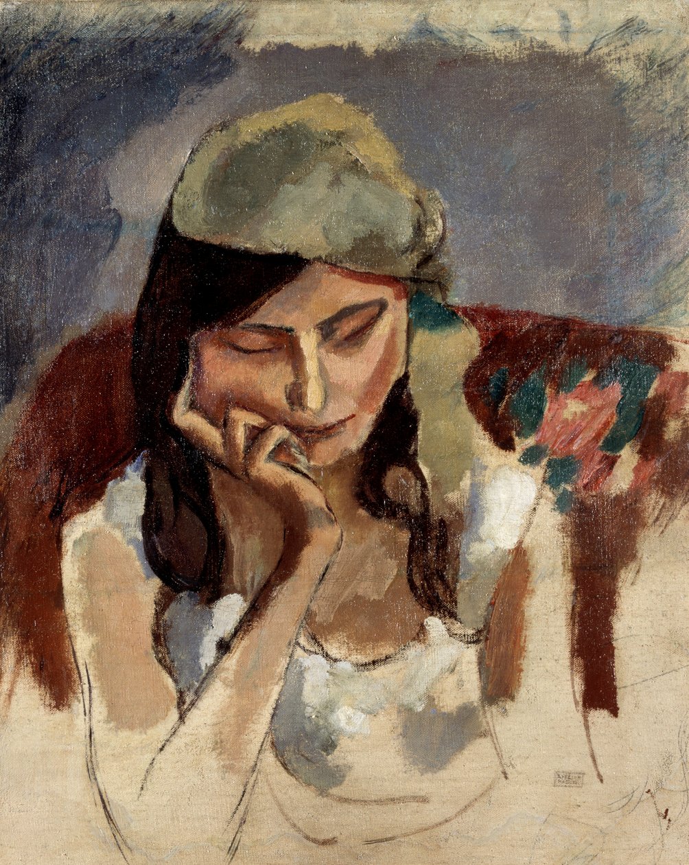 Türbanlı Kadın. Jules Pascin