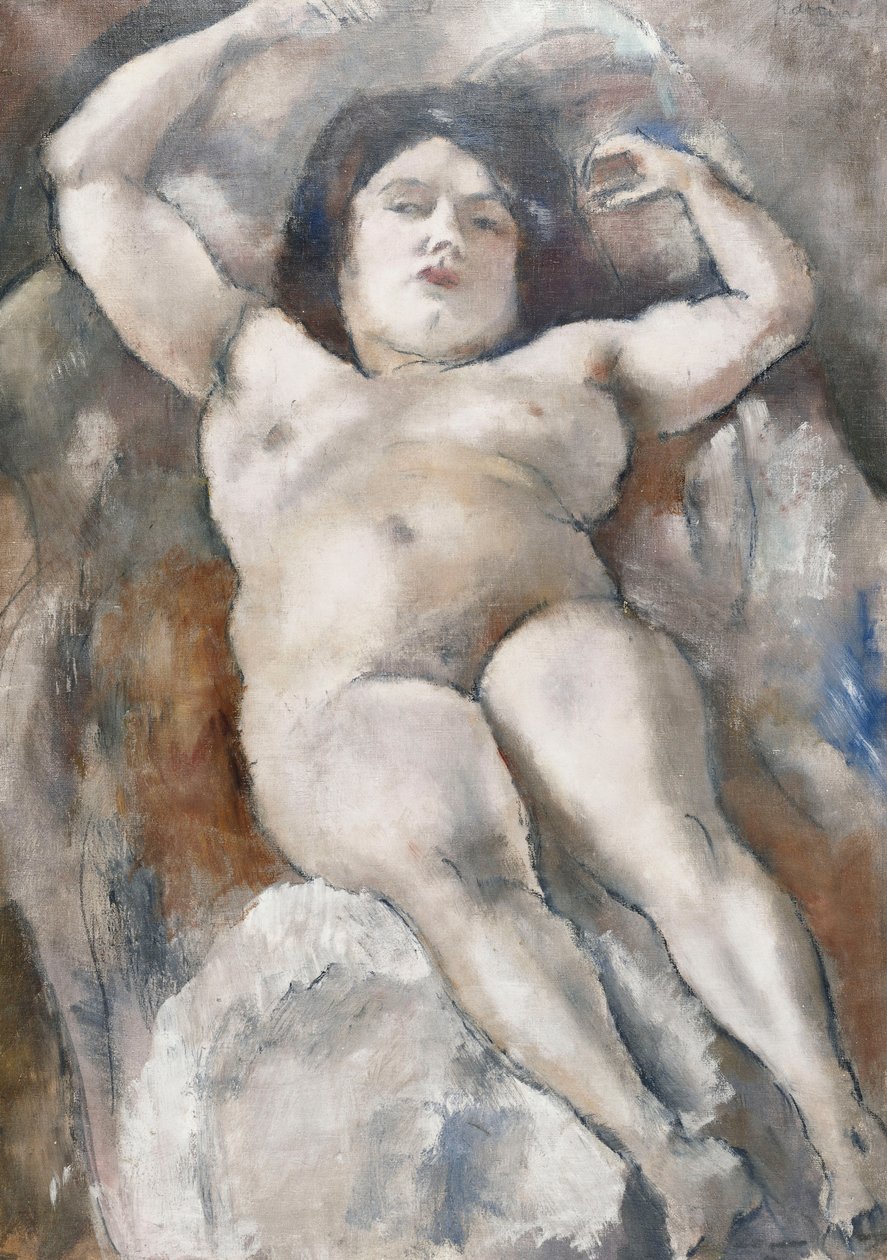 Çıplak; peki, 1923 by Jules Pascin