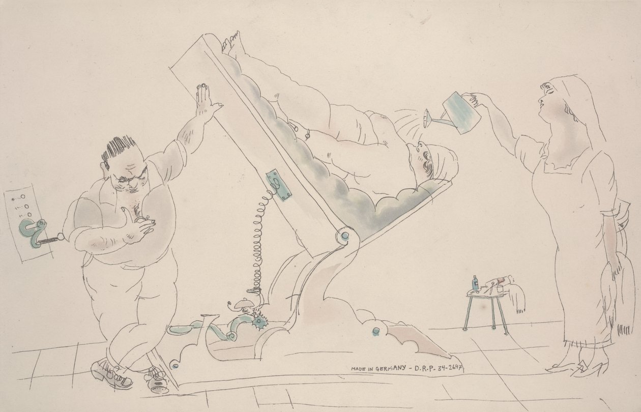 Azaltma (renk aşındırma) by Jules Pascin