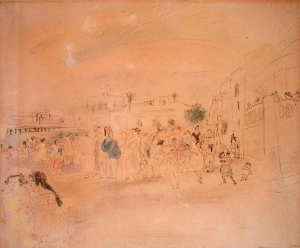 Tunus by Jules Pascin