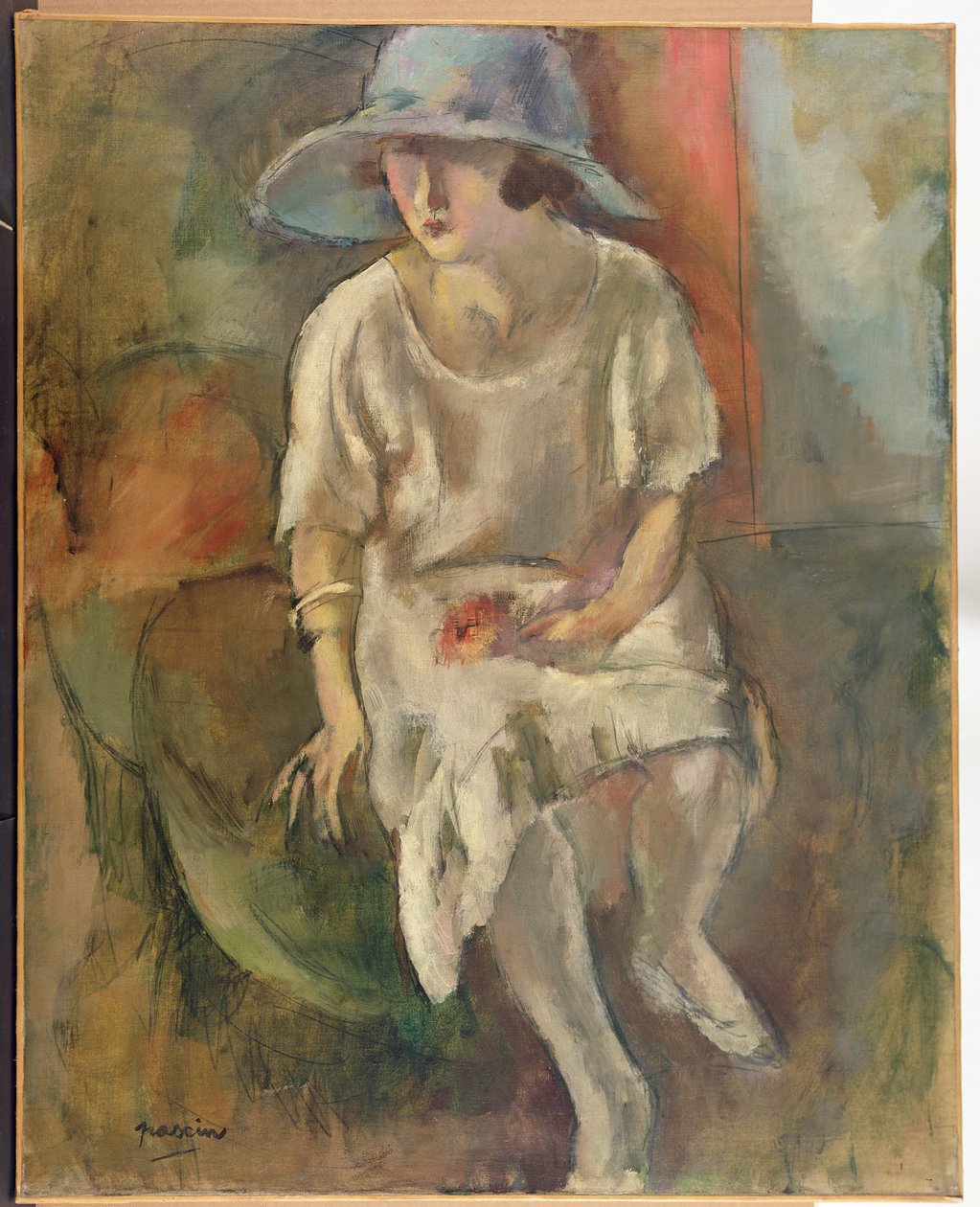 Şapkalı Kadın, c.1920 by Jules Pascin