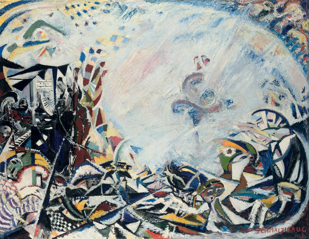 Dansın Dinamiği; Dansın Dinamiği, 1913 by Jules Schmalzigaug