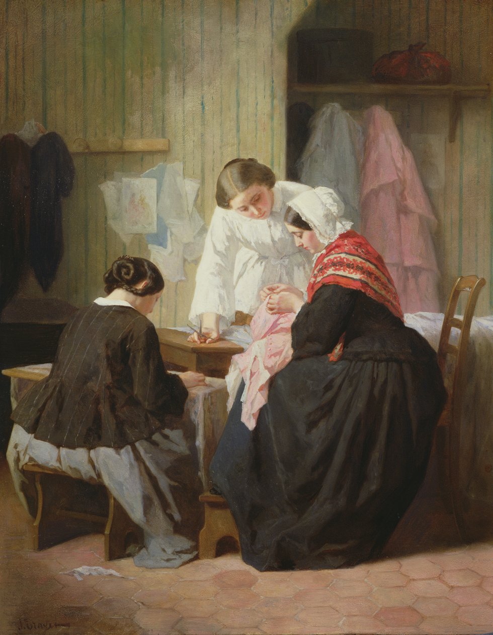 Bayan Dikiş by Jules Trayer