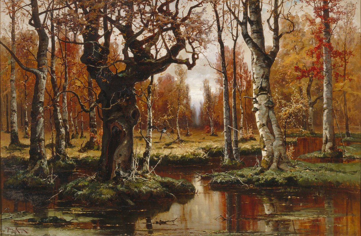Sonbahar, 1881 by Juli Julievich Klever