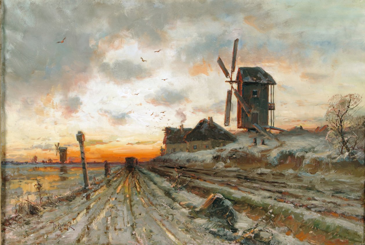 Erken ilkbahar, 1906 by Juli Julievich Klever