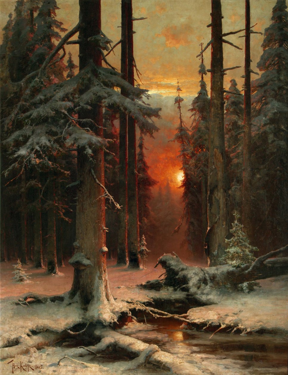 Ormanda Kar, 1885 by Juli Julievich Klever