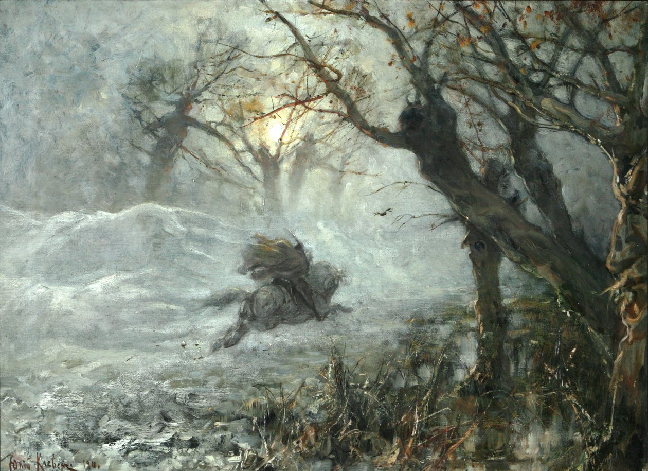 Ormanın Kralı, yaklaşık 1887 by Juli Julievich Klever