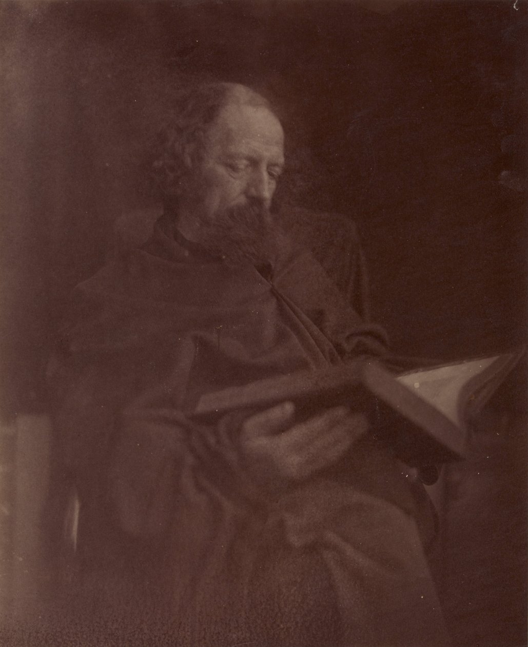 A. Tennyson by Julia Margaret Cameron