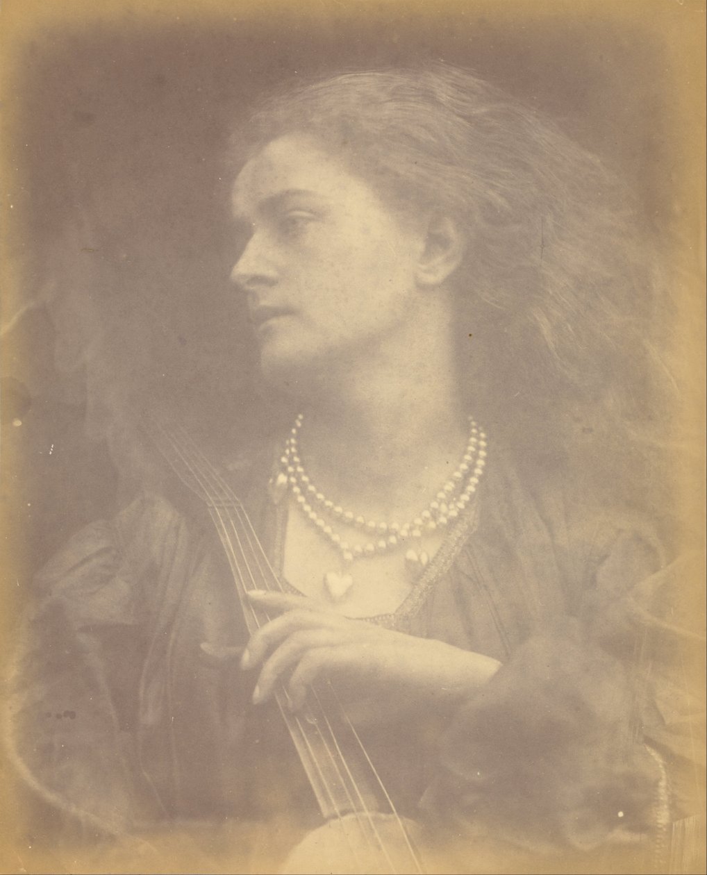 Ve Enid Sang by Julia Margaret Cameron