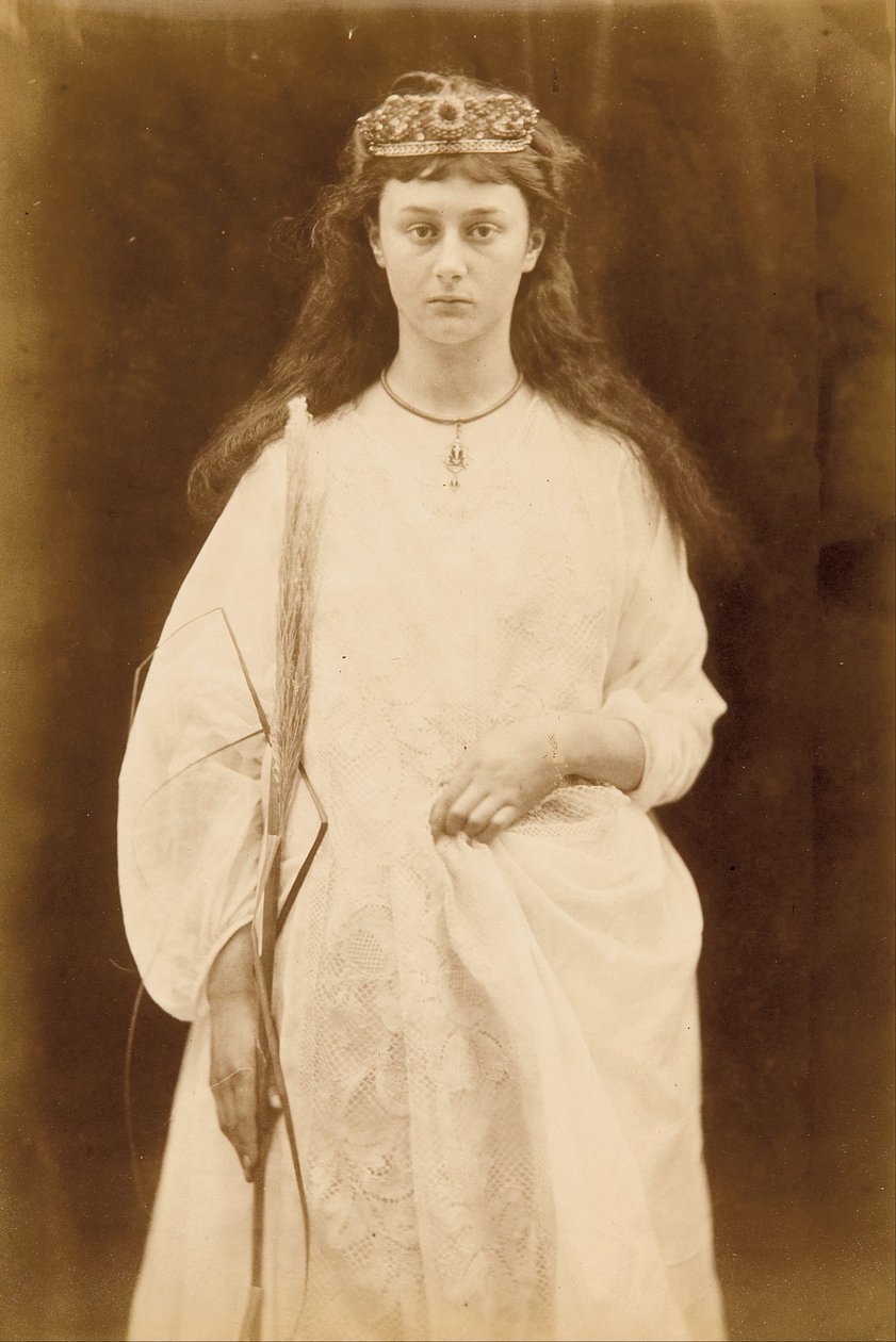 Aziz Agnes (Alice Liddell) by Julia Margaret Cameron