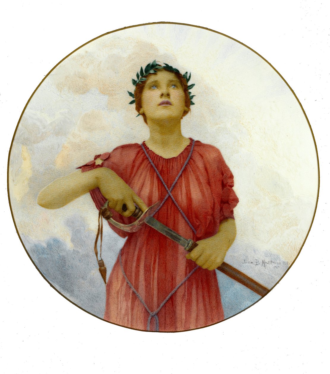 Eşsiz metanetin rehberliğinde, Barış ve Gerçeğe, Görkemli Yolun Sürdü by Julia Beatrice Matthews