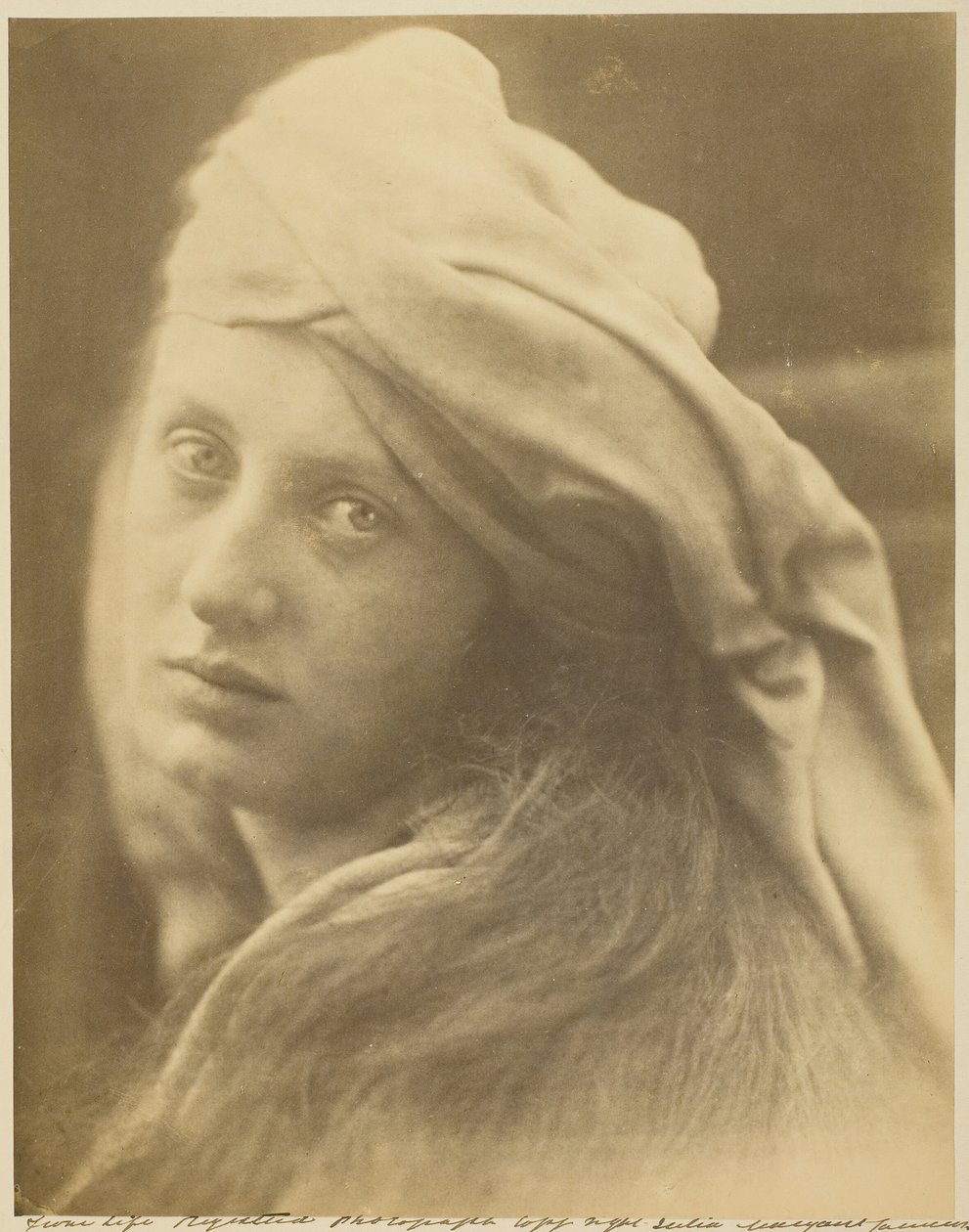 Beatrice Cenci Üzerine Bir Araştırma, Eylül 1870. by Julia Margaret Cameron