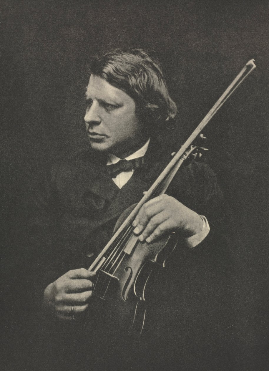 Kamera Çalışması: Joachim, 1913. by Julia Margaret Cameron