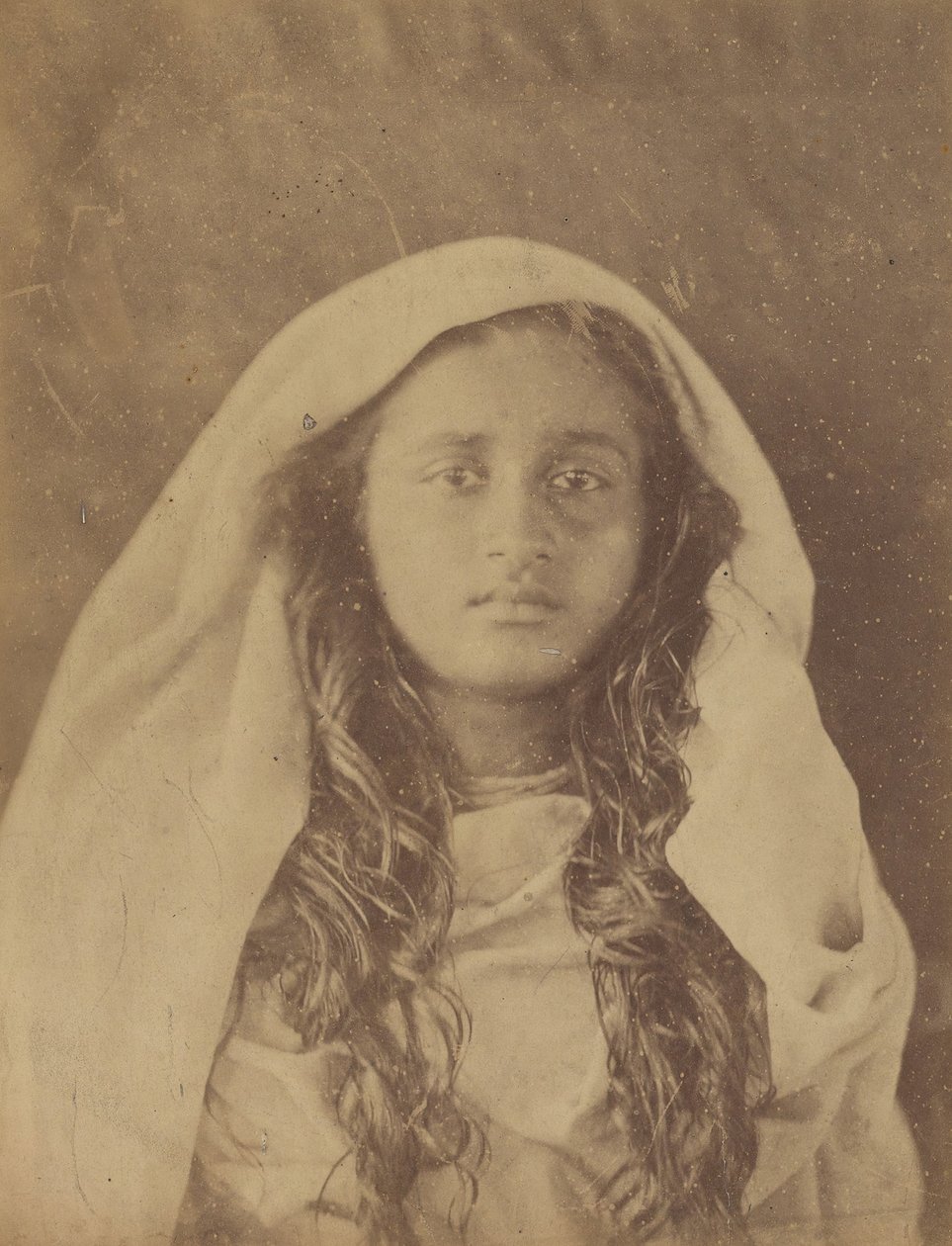 Seylanlı Kadın, 1875-79. by Julia Margaret Cameron