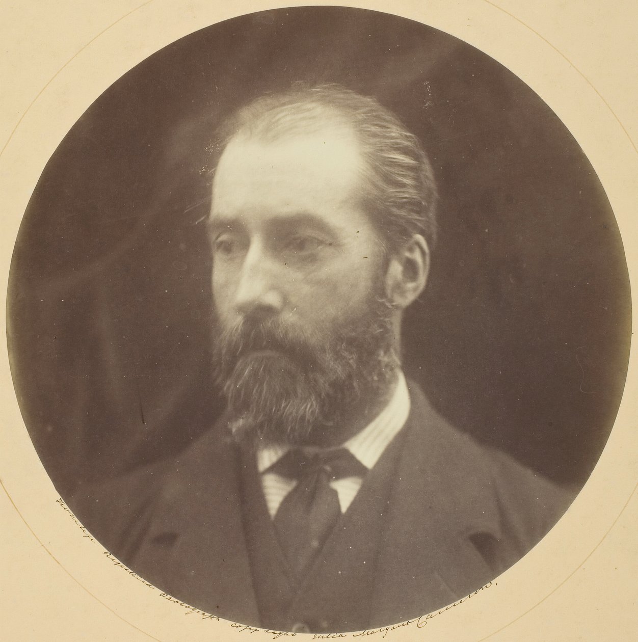 Charles Norman, 1874. by Julia Margaret Cameron