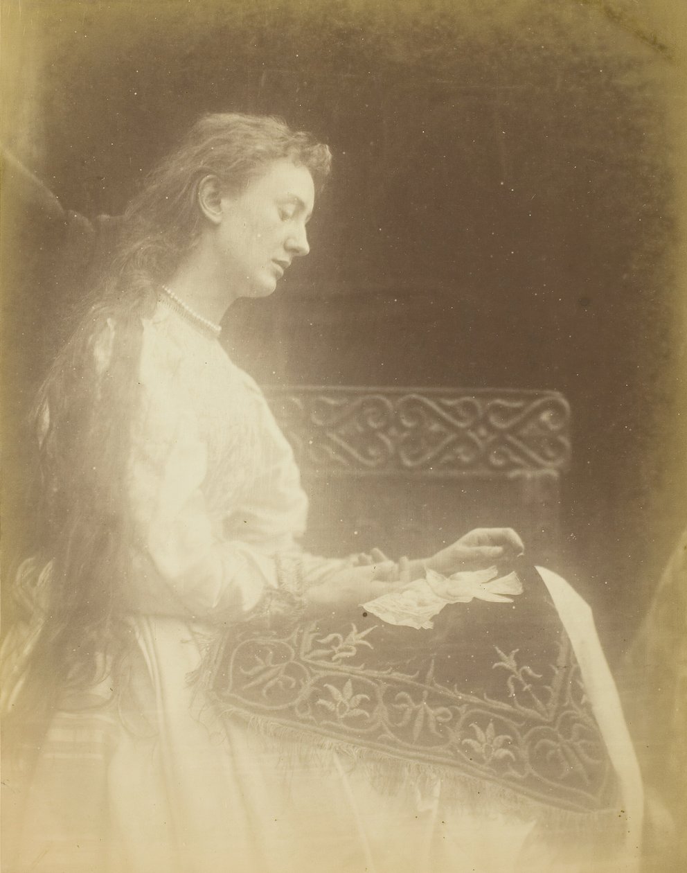 Eline, c. 1874. by Julia Margaret Cameron