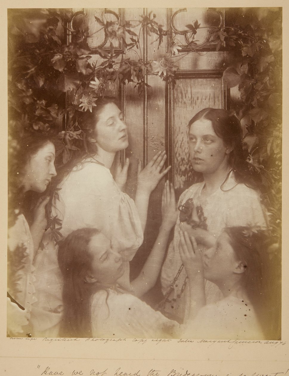 Damadın Çok Tatlı olduğunu duymadık mı, Ağustos 1874. by Julia Margaret Cameron