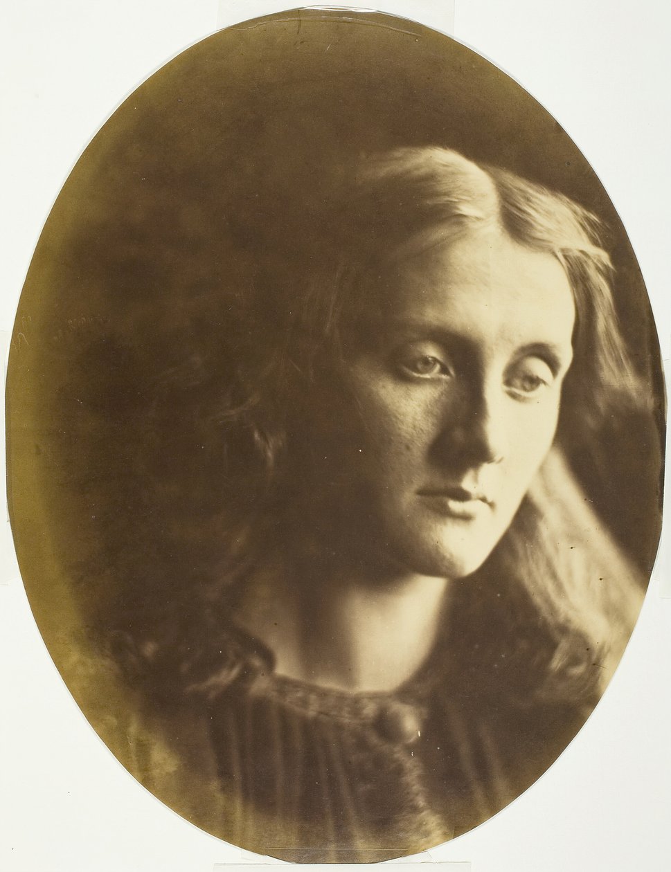 Julia Jackson Saint Julia, Yeğenim Julia, Favori Resmim, 1867. by Julia Margaret Cameron