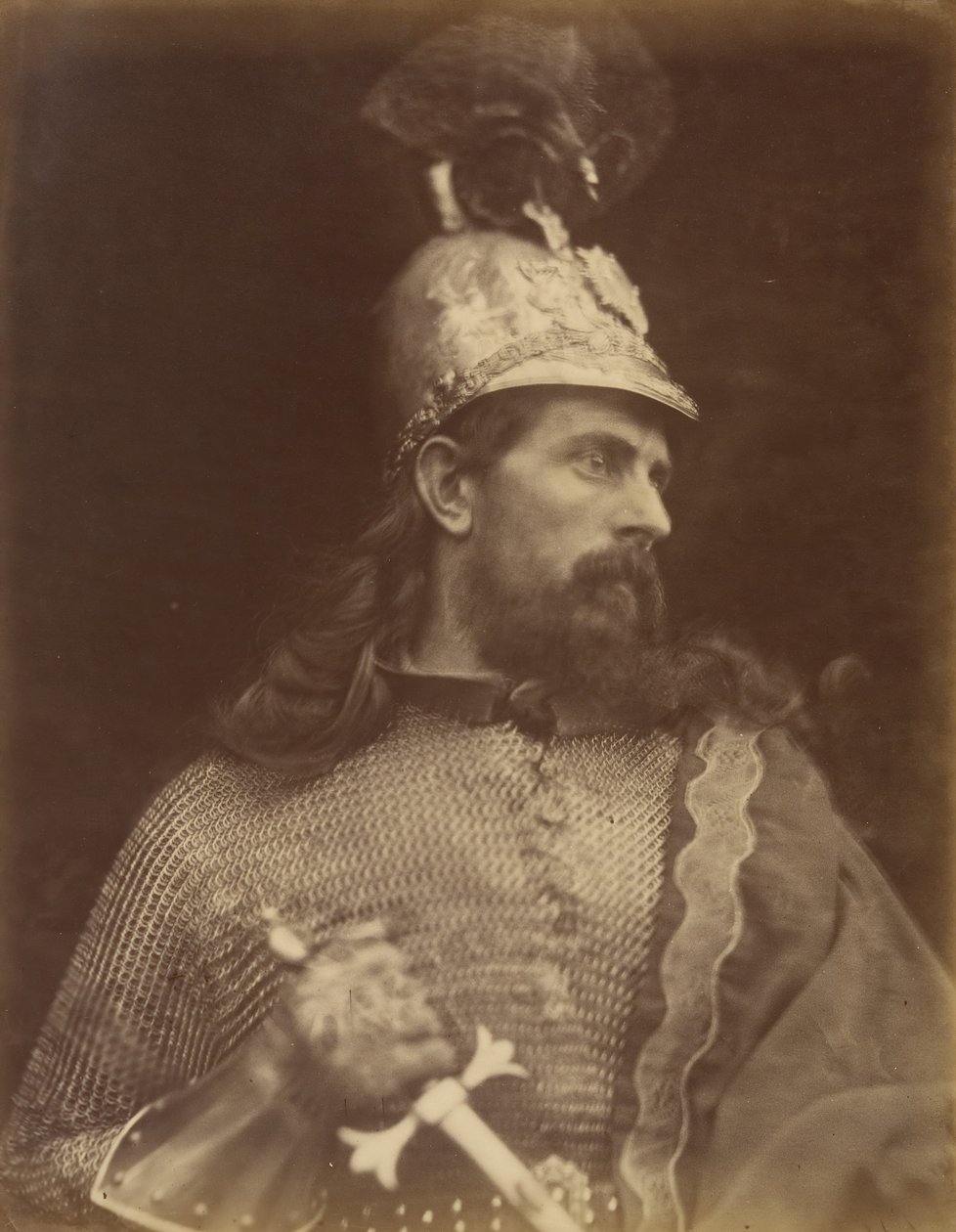 Kral Arthur, Eylül 1874. by Julia Margaret Cameron