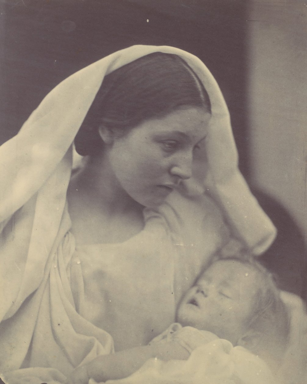 Dinlenme Madonna, 1864. by Julia Margaret Cameron