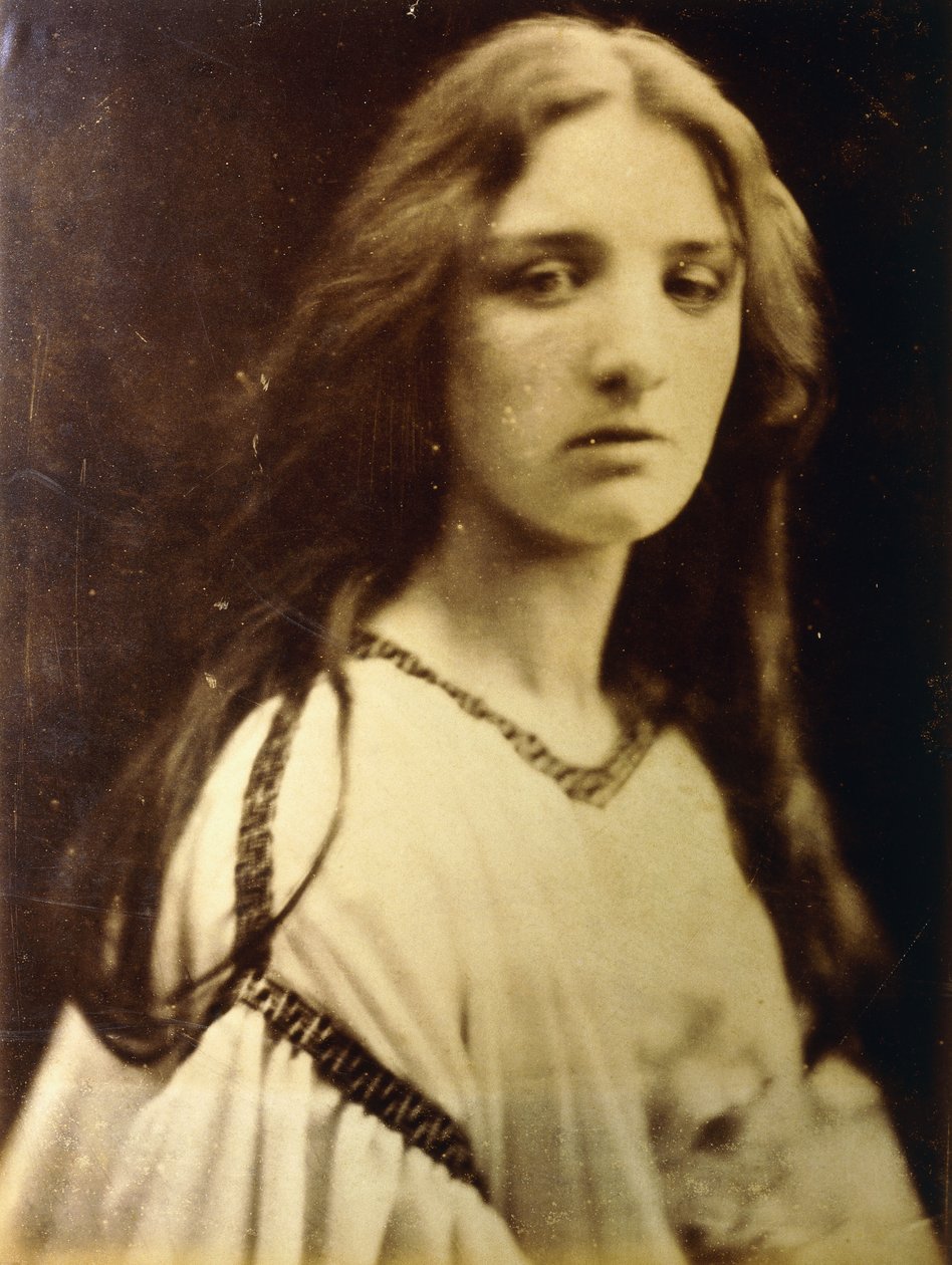 Nişanlı Mary, Mary Ryan, Temmuz 1867 by Julia Margaret Cameron