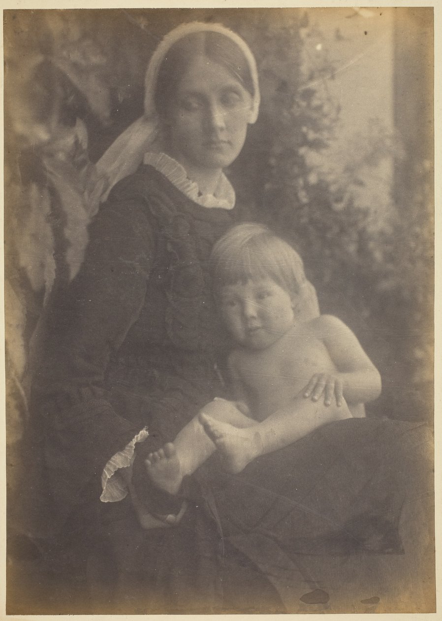 Gerald Duckworth ile Bayan Herbert Duckworth by Julia Margaret Cameron