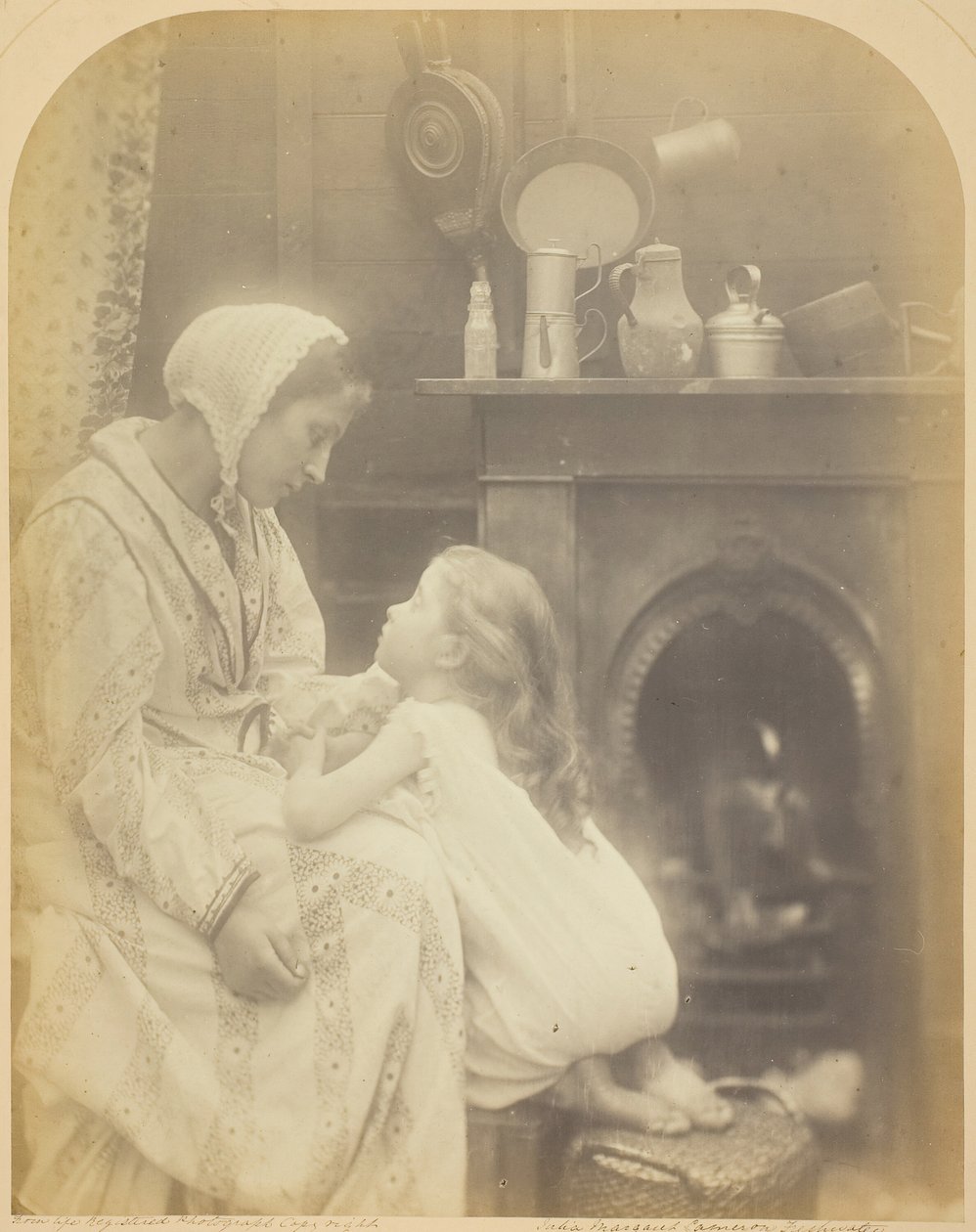 Bayan Rachael Gurney Tanrı Babamı Güvenli Bir Şekilde Eve Getirsin, Üç Balıkçı Yelken Açtı..., c. 187274 by Julia Margaret Cameron