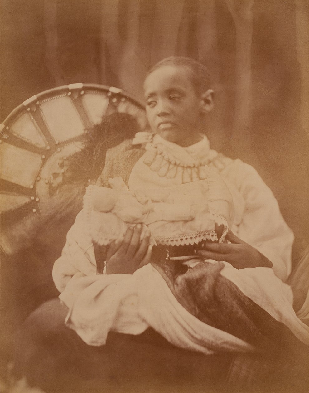 Prince Dejatch Alamayou of Abyssinia, c.1868 by Julia Margaret Cameron