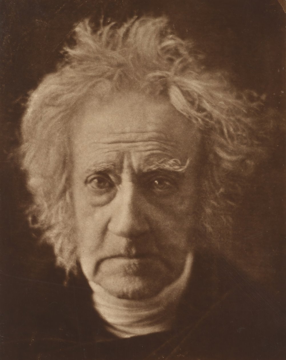 Sir John Herschel, 1867. by Julia Margaret Cameron
